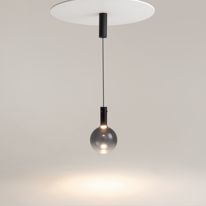 Pendul LED NEBULA, negru, 3000K, 20 cm - MAYTONI [3]