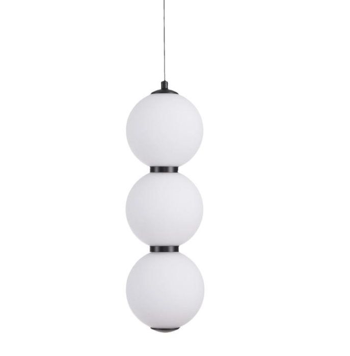 Pendul LED PERLA, negru/alb, 12 cm - Step into Design [3]