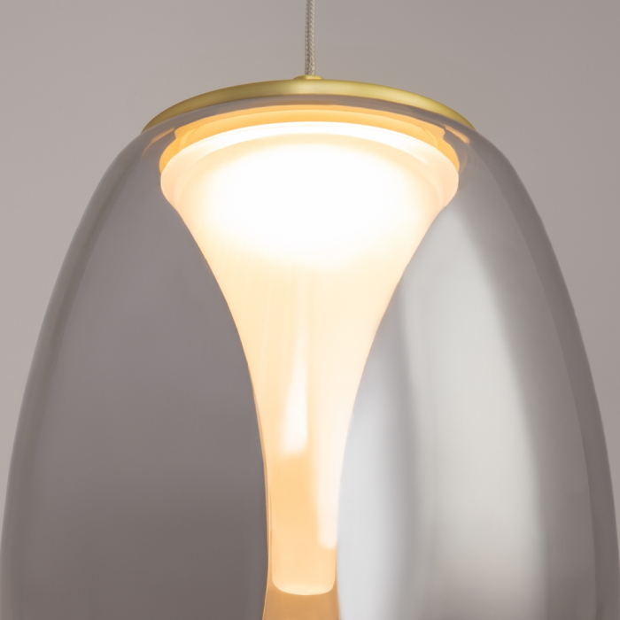 Pendul LED SPLASH, auriu/gri, 7W, 3000K, diametru 20 cm - MAYTONI [5]