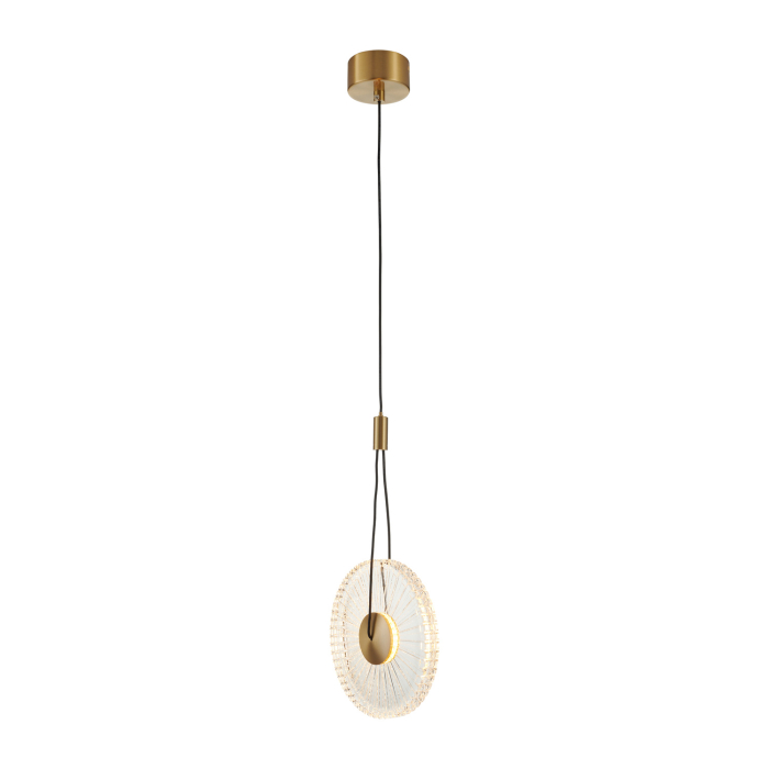 Pendul LED SUNBLAST, auriu, 3000K, 20 cm - Step into Design [4]
