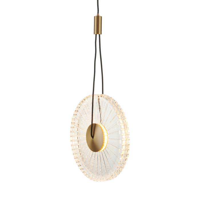 Pendul LED SUNBLAST, auriu, 3000K, 20 cm - Step into Design [2]