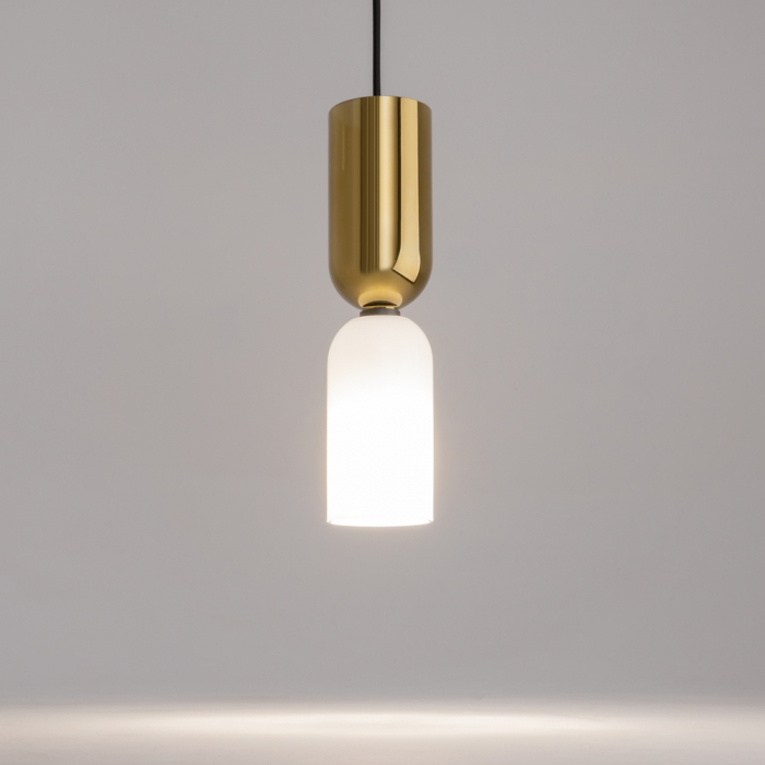 Pendul MEMORY, alb/auriu, diametru 8 cm - MAYTONI [3]