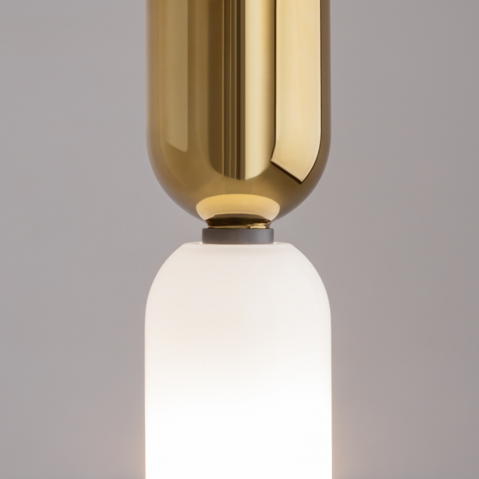 Pendul MEMORY, alb/auriu, diametru 8 cm - MAYTONI [4]