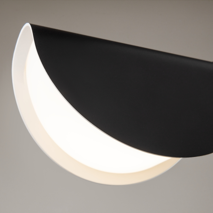 Pendul MOLLIS, negru/alb, 23 cm - MAYTONI MOD126PL-01B [3]