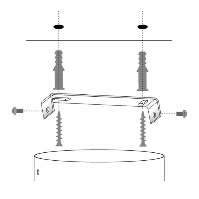 Pendul PIANO I, negru/alb/auriu, 14 cm [3]