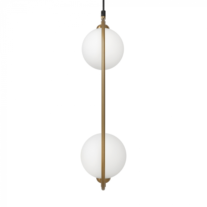 Pendul RING, alb/alama, latime 17 cm - MAYTONI [2]
