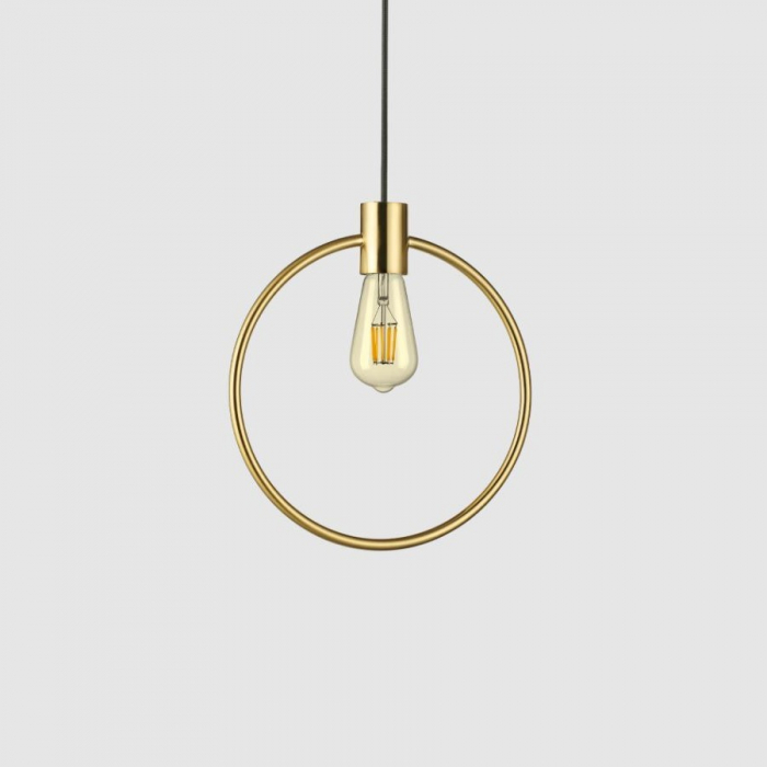 Pendul rotund ABC alama, 1*E27, diametru 29.5 cm - IDEAL LUX [3]