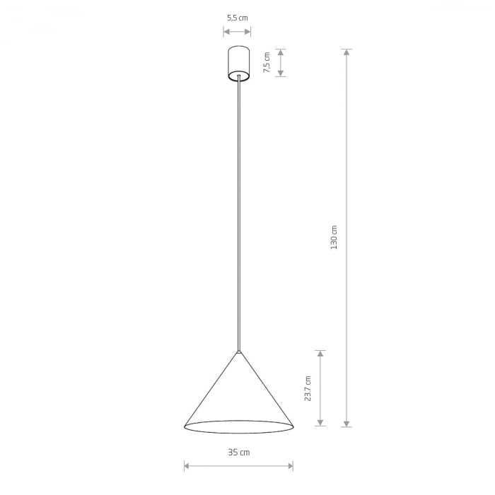 Pendul ZENITH M, verde/alama, diametru 35 cm - NOWODVORSKI [9]