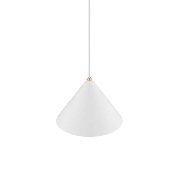 Pendul ZENITH S, alb/alama, diametru 20.5 cm - NOWODVORSKI [2]