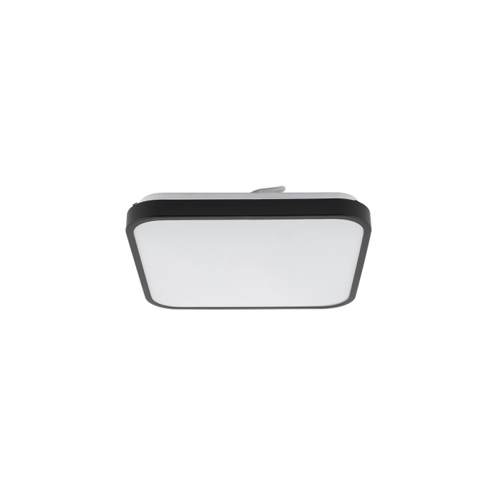 Plafoniera baie LED AGNES SQUARE neagra, 16W, 4000K, IP44, dimensiune 33.5 cm - NOWODVORSKI [2]