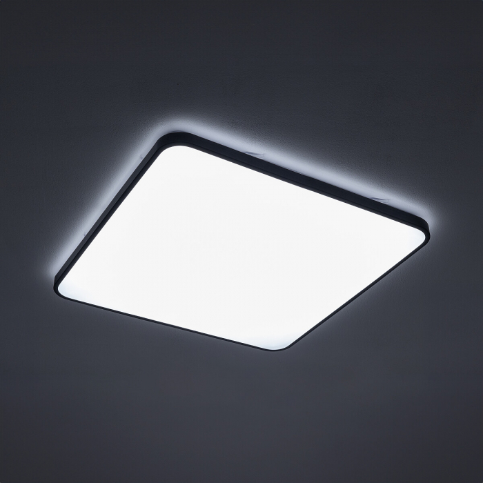 Plafoniera baie LED AGNES SQUARE neagra, 64W, 4000K, IP44, dimensiune 63.5 cm - NOWODVORSKI [2]