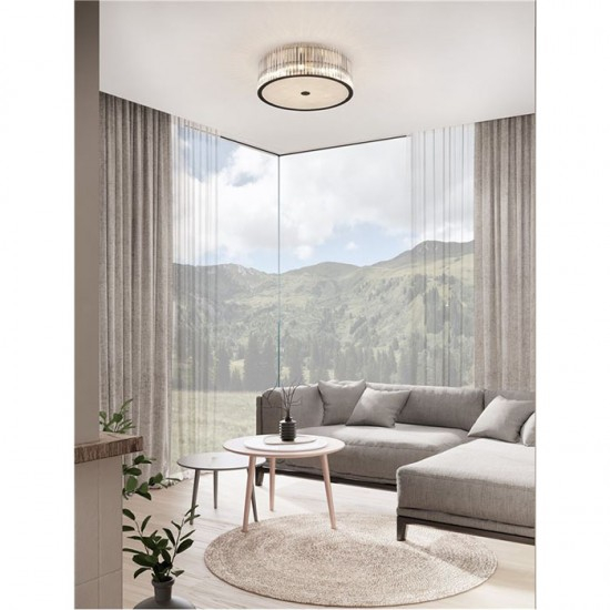 Plafoniera BAROK, negru, 6*G9, diametru 47 cm - NOVA LUCE [4]