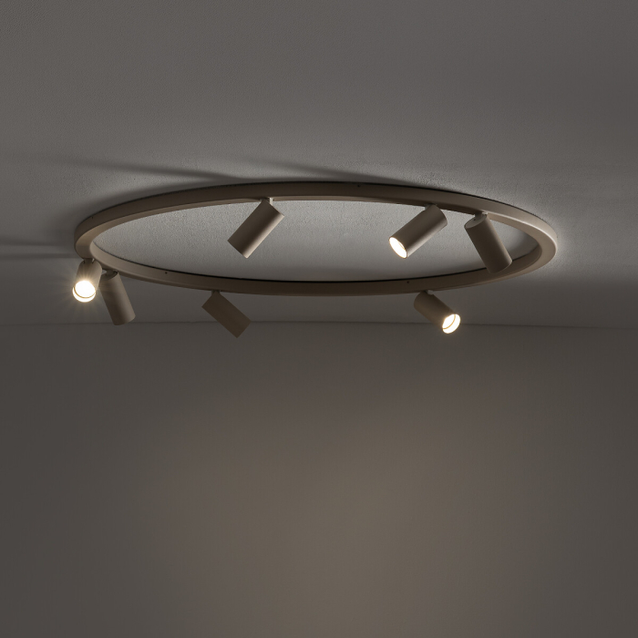 Plafonieră cu spoturi FOURTY ROUND VII, bej, 80 cm Nowodvorski [3]