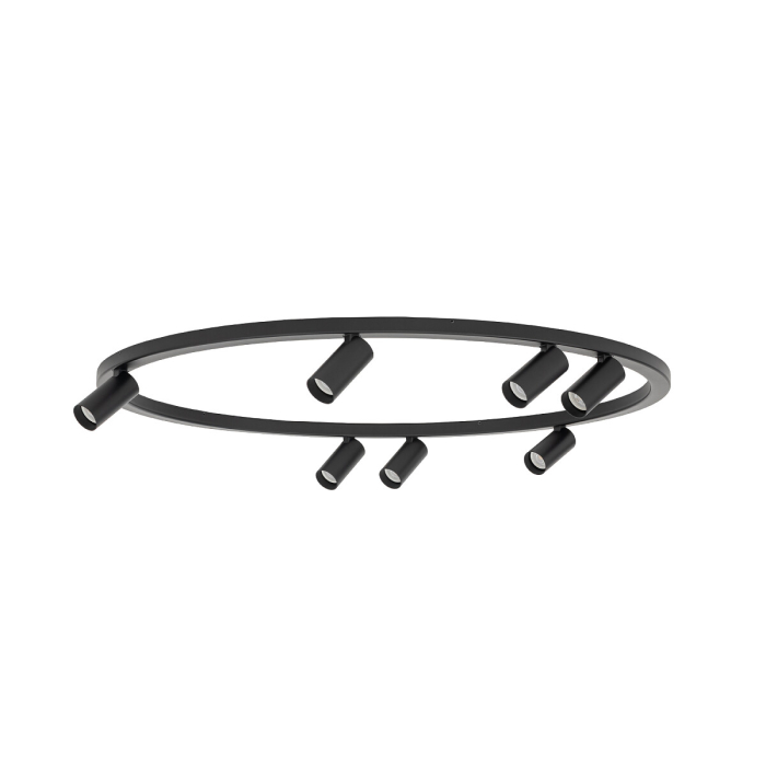 Plafonieră cu spoturi FOURTY ROUND VII, negru, 80 cm Nowodvorski [6]