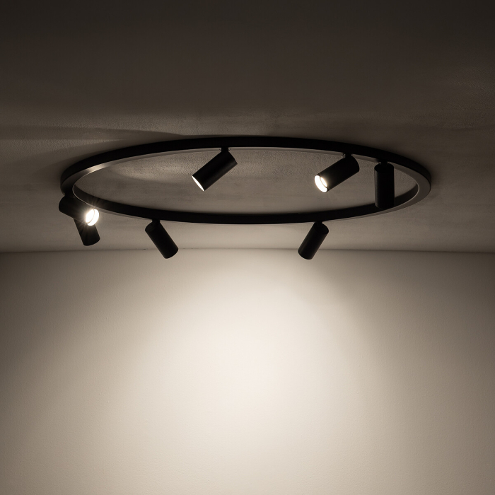Plafonieră cu spoturi FOURTY ROUND VII, negru, 80 cm Nowodvorski [4]
