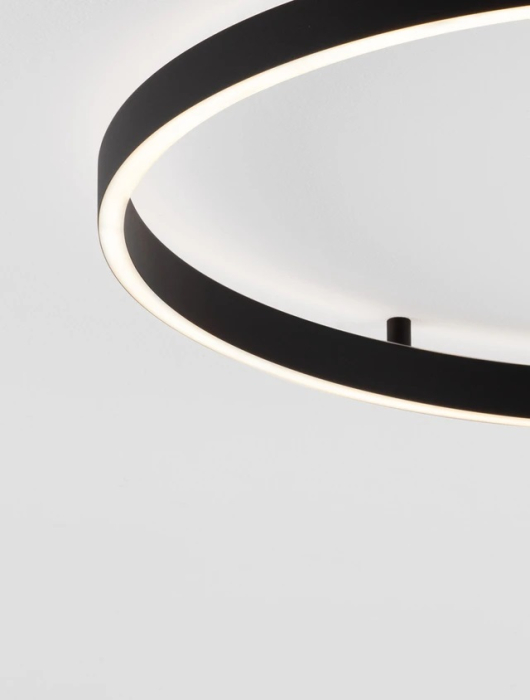Plafoniera LED HEDRA, negru, 3000K, 60 cm - Nova Luce [2]