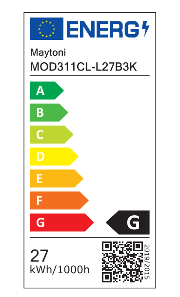 Plafonieră LED ORIGN, neagră, 40.5 cm - MAYTONI [8]