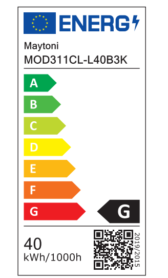 Plafonieră LED ORIGN, neagră, 59.5 cm - MAYTONI [9]