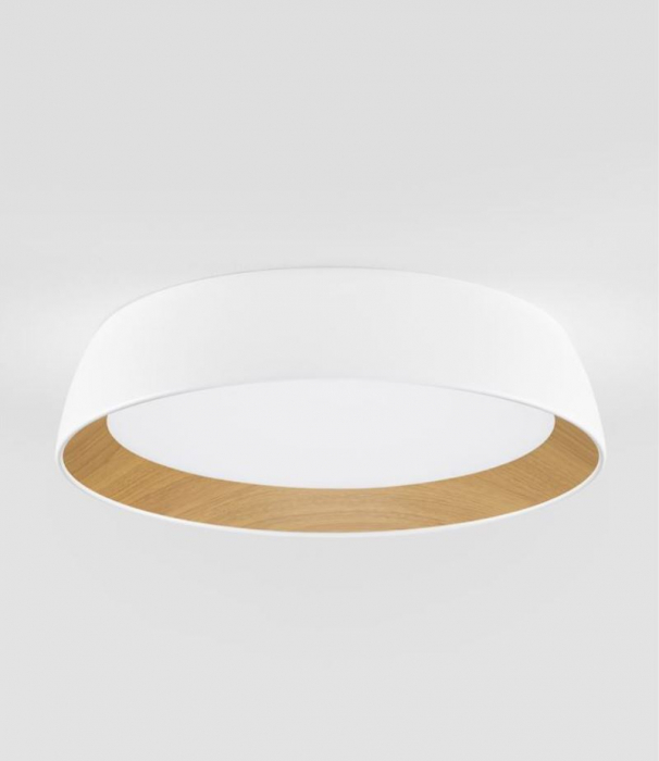 Plafoniera rotunda LED SIGI, alb/lemn, dimabila, 3000K, 3081Lm, diametru 45 cm - NOVA LUCE [3]