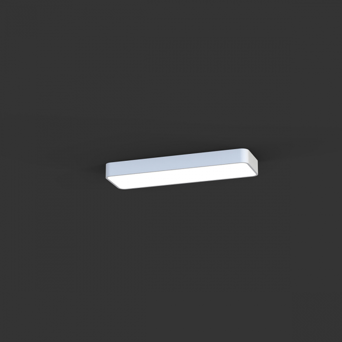 Plafoniera LED SOFT cu tub LED, alb, 3000K, IP20, 63x20 cm - NOWODVORSKI [3]