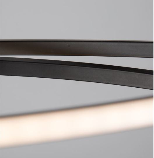 Plafoniera LED VIARREGIO, negru, 3000K, 60 cm - NOVA LUCE 9500710 [5]