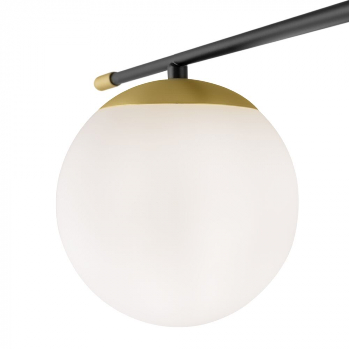 Lustra tip plafoniera NOSTALGIA, auriu/negru, 6*E14, 40W, diametru 115 cm - MAYTONI [2]