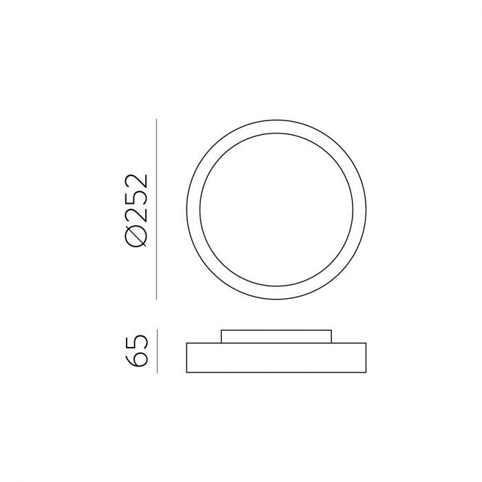 Plafoniera pentru exterior LED KUMA, antracit, 3000K, IP65, 1060 lm, diametru 25 cm - ACB [4]