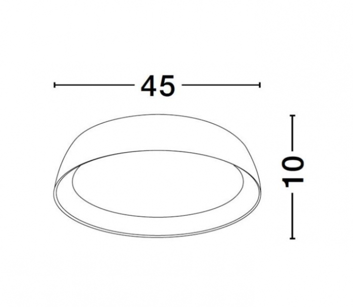 Plafoniera rotunda LED SIGI, negru/lemn, dimabila, 3000K, 3081Lm, diametru 45 cm - NOVA LUCE [5]
