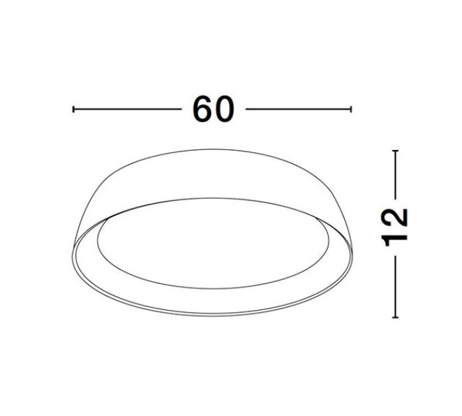 Plafoniera rotunda LED SIGI, negru/lemn, dimabila, 3000K, 4201Lm, diametru 60 cm - NOVA LUCE [5]