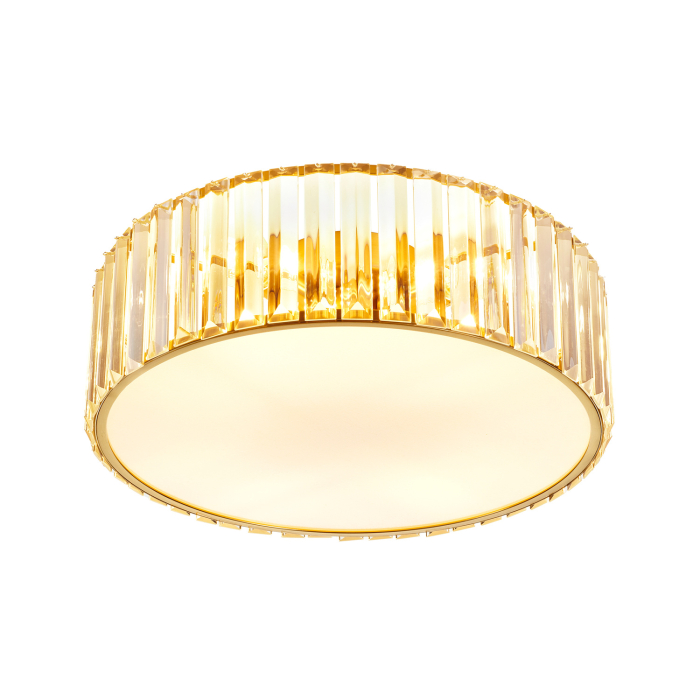 Plafonieră rotundă MAGIA, auriu/cristal, 40 cm [6]