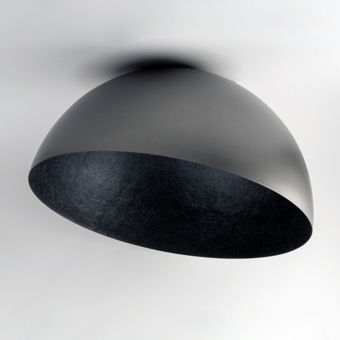 Plafoniera SFERA argintiu/negru, 1*E27, 60W, diametru 70 cm - SIGMA [4]