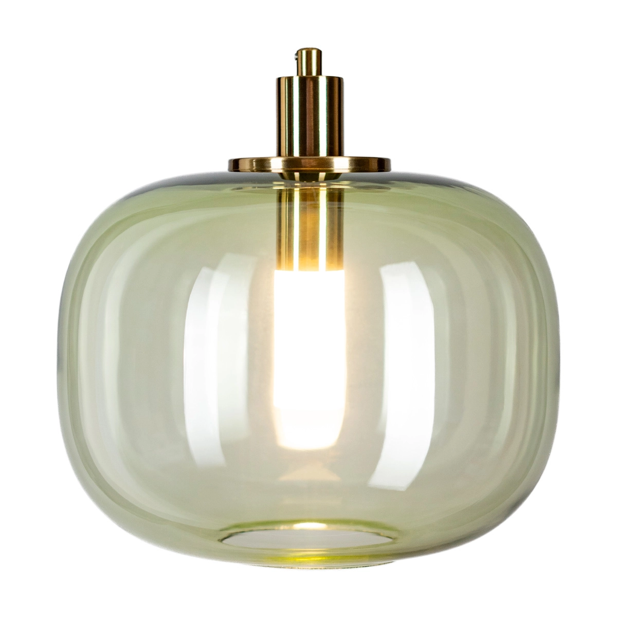Lampă suspendată LED POLAR, auriu/oliv, diametru 19 cm - ALTAVOLA DESIGN [4]