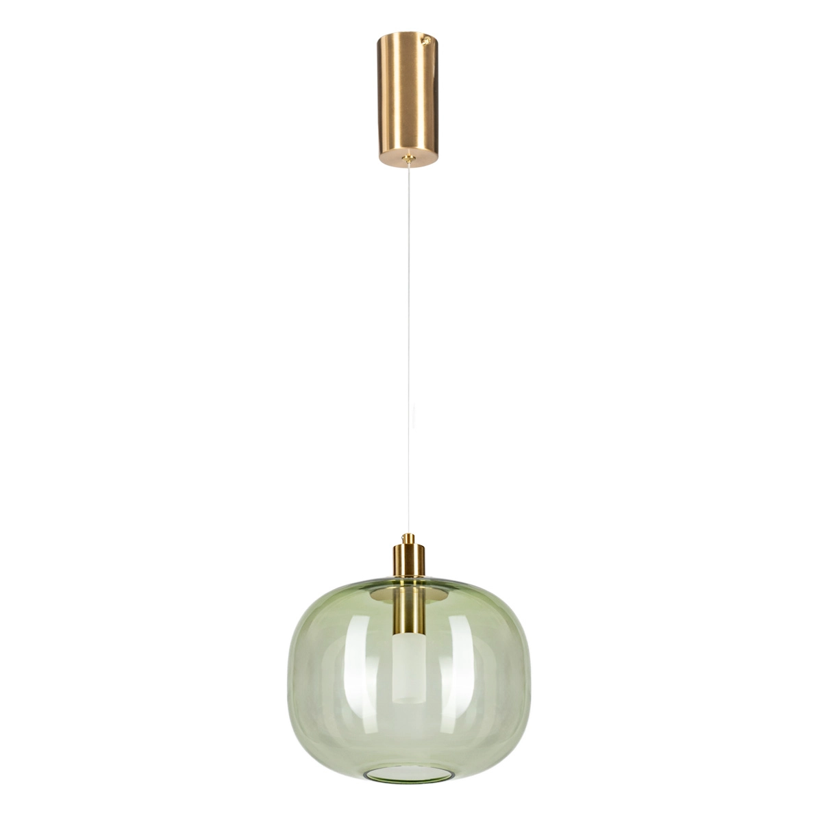 Lampă suspendată LED POLAR, auriu/oliv, diametru 19 cm - ALTAVOLA DESIGN [2]