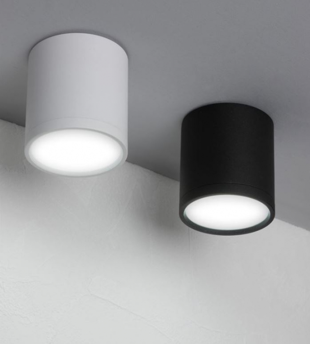 Spot aplicat LED GARF, negru, 3000K, 570 lm, diametru 7 cm - NOVA LUCE [3]