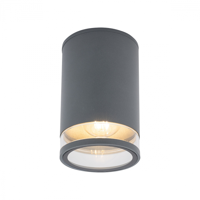 Spot aplicat pentru exterior ROCK, grafit, 1*E27, IP44,  diametru 11 cm - NOWODVORSKI 10687 [2]