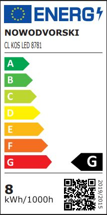 Spot încastat LED CL KOS, alb, IP44, diametru 12 cm - NOWODVORSKI 8781 [7]