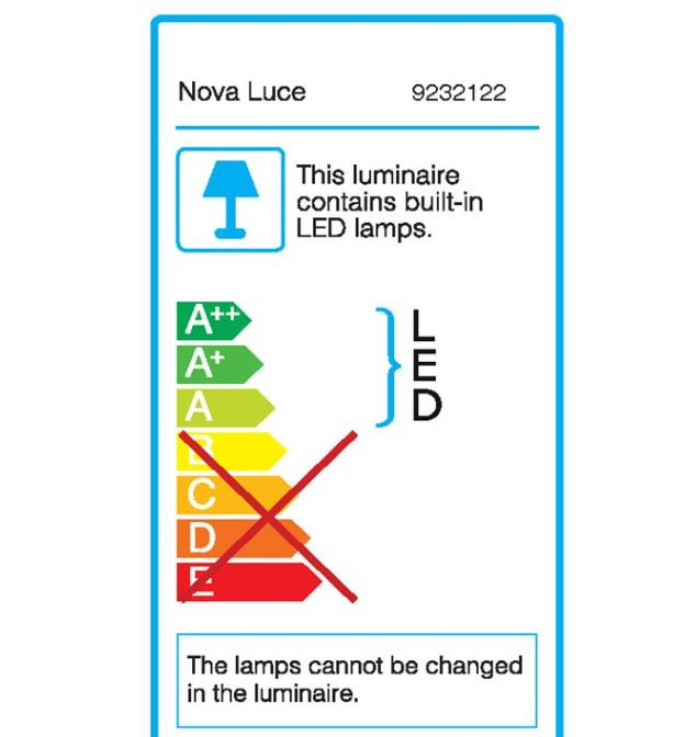 Spot incastrat LED ZETAN negru, 3000k, 720 lm, inaltime 25 cm - NOVA LUCE [11]