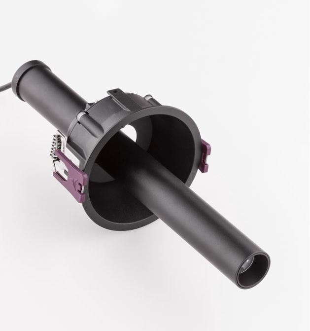 Spot incastrat LED ZETAN negru, 3000k, 720 lm, inaltime 25 cm - NOVA LUCE [3]
