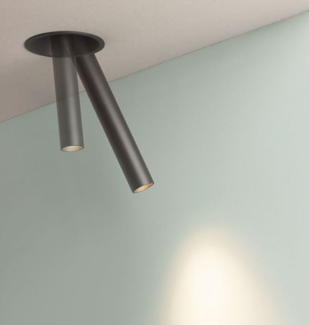 Spot incastrat LED ZETAN negru, 3000k, 720 lm, inaltime 25 cm - NOVA LUCE [5]