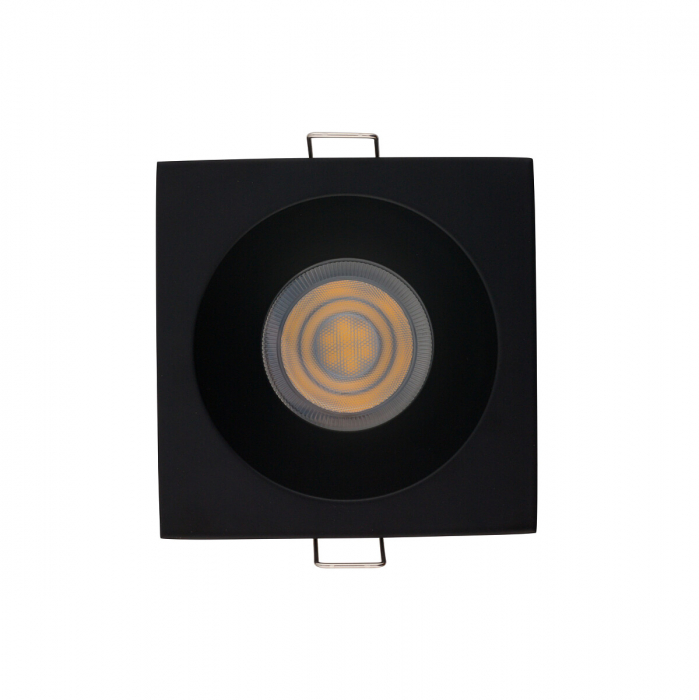 Spot incastrat baie DELTA, negru, 1*GU10, IP54, dimensiune 8.5 cm - NOWODVORSKI [2]