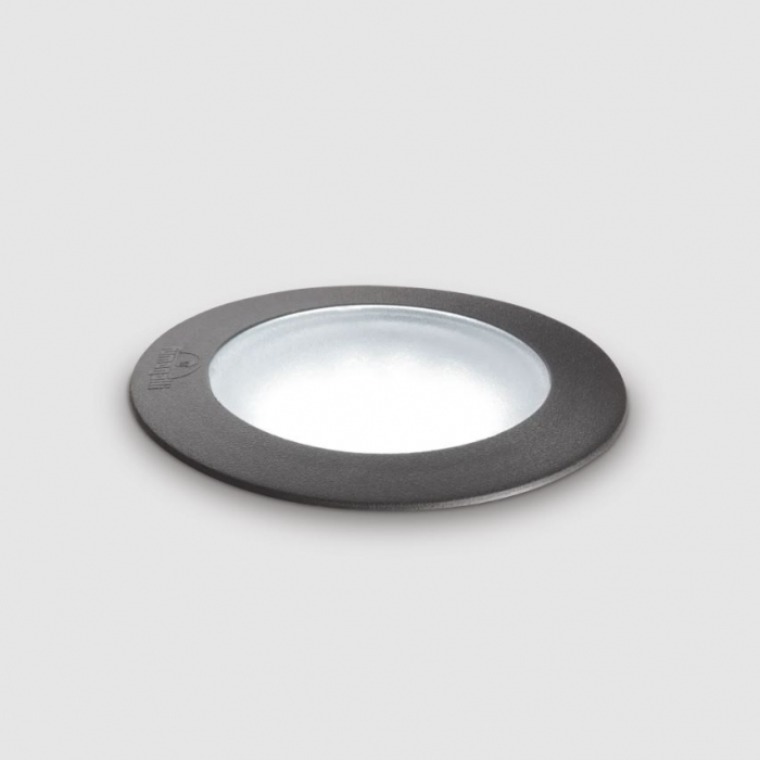 Spot incastrat de exterior pentru cai acces GRAVITY, negru, 1*GU10, IP67, diametru 9 cm - IDEAL LUX [2]