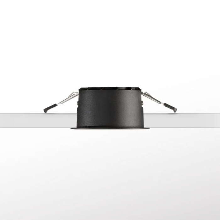 Spot incastrat LED TAG, negru, 4000K, IP20, 800 lm, diametru 8.5 cm - IDEAL LUX [3]
