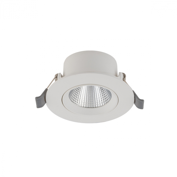 Spot incastrat orientabil LED EGINA, alb, 4000K, IP20, 370 lm, diametru 9 cm - NOWODVORSKI [2]