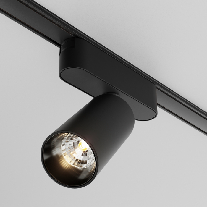 Spot LED FOCUS pentru sina magnetica RADITY, negru, 3000K, 12W, 1000 lm, diametru 4.4 cm - MAYTONI [1]
