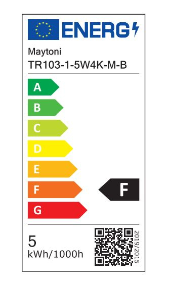 Spot LED pentru sina magnetica slim RADITY, negru, 4000K, 12W, 1100 lm, diametru 4.4 cm - MAYTONI [6]