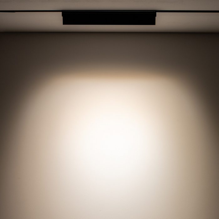 Spot liniar LED pentru sina magnetica LVM, negru, 15W, 3000K, lungime 39.5 cm - NOWODVORSKI [2]