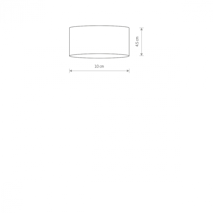 Spot tavan negru FLEA 4.5 cm - nowodvorski [5]