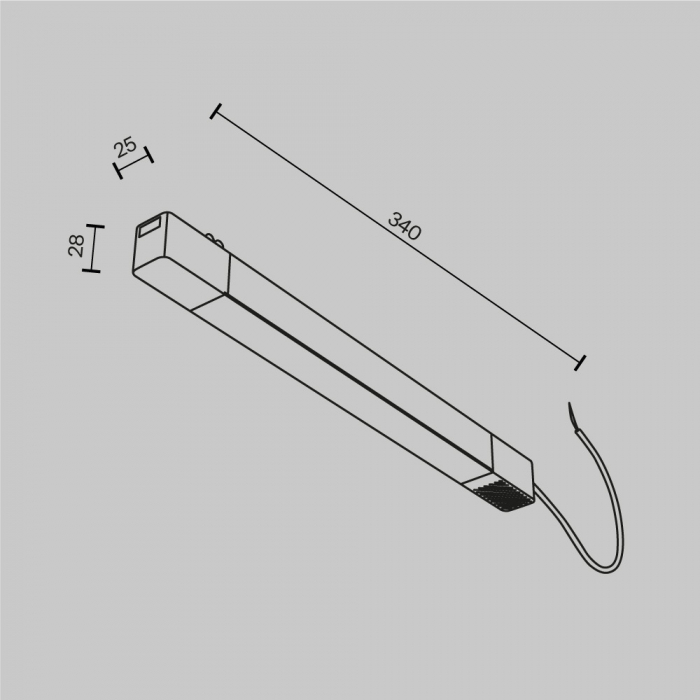 Sursa alimentare 48 V pentru sina magnetica slim RADITY, 100W - Maytoni [5]