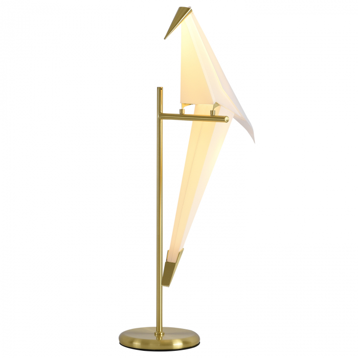 Lampa de masa alba & gold LED BIRD Step into Design [3]
