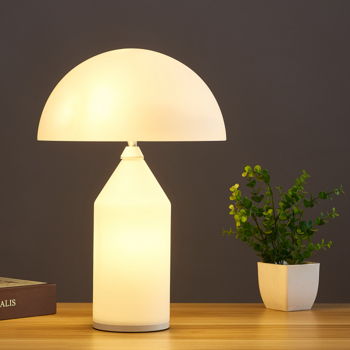 Lampa de masa alba BELFUGO 35 cm - Step into Design [10]